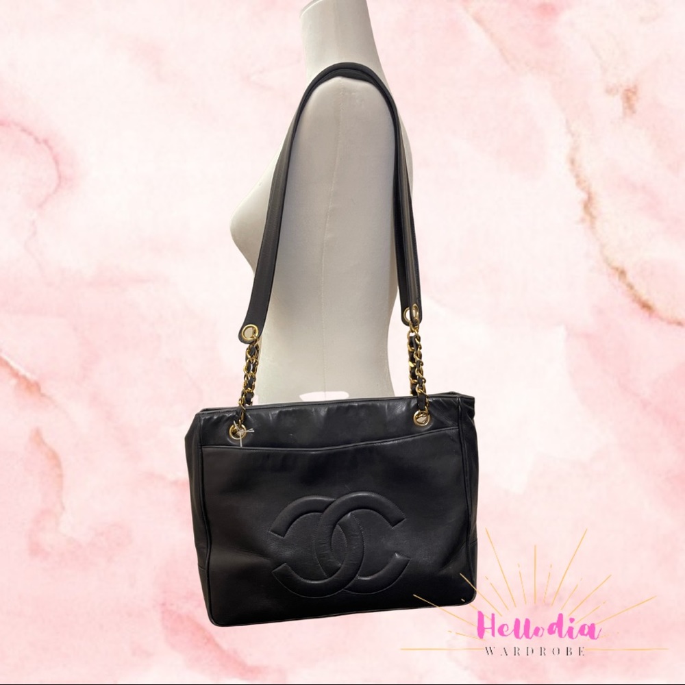 Vintage Chanel Leather Tote
